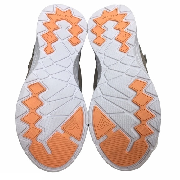 VIONIC Walking Shoes Ema Sneakers Suede Mesh Adjustable Athleisure Size 8 WIDE - Picture 7 of 16